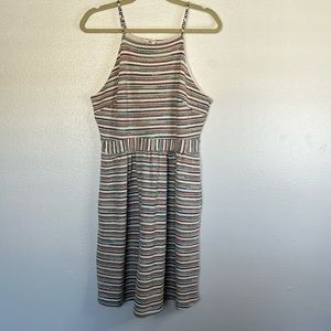 NWT Banana Republic A-line Halter Dress with Pockets sz 10